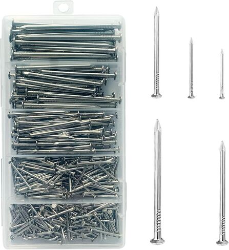 Maozaa 3 Inch Hardware Nails, 50pcs Stainless Steel 304 Hanging Nails for Hanging Pictures, Long Wood Finishing Nails in Saudi Arabia