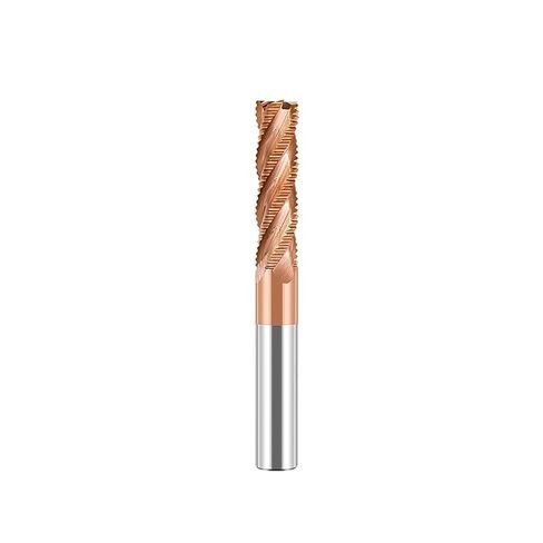 4 6 8 10 12 14 16 18 20mm Shank HRC55 Carbide Roughing End Mill 4 Flute Router Bits CNC Milling Cutter Metal Steels Roughing Mill(6XD6X25X100L) in Saudi Arabia