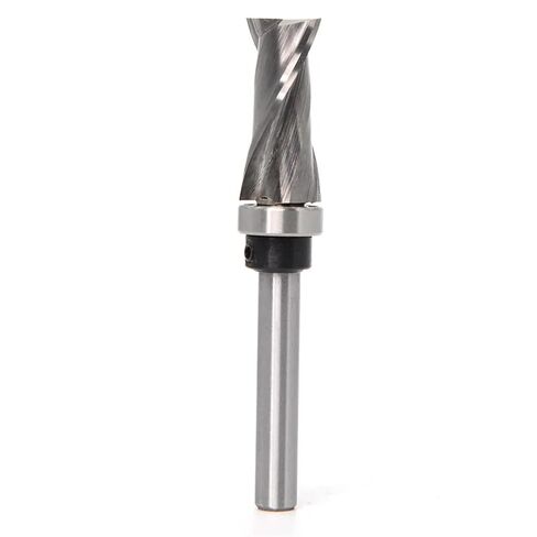 1/4 "6 مللي متر عرقوب ضغط فلوش تقليم الصلبة كربيد CNC راوتر بت لمطحنة نهاية النجارة (6.35 مللي متر عرقوب-04) in Saudi Arabia