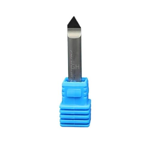6mm 8mm Shank Milling Cutter Engraving V Bits Flat Bottom 3D Engraver Carving Tool for CNC Stone Marble Granite Router(D8X90degreeXL50X0.4) in Saudi Arabia