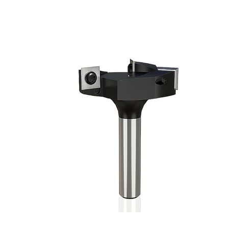 8 12 12.7mm Shank CNC Surfacing Router Bit Insert-Style Spoilboard Face End Milling Cutter Type Planer Slotting Bit for Wood Tool(8X37 no Blades) in Saudi Arabia