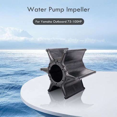 Water Pump Impeller 67F-44352-00-00 For Yamaha Outboard 4 Stroke 75 80 90 100 HP F75 F80 F90 F100 Replace Sierra 18-3042 67F-44352-01-00 in Saudi Arabia