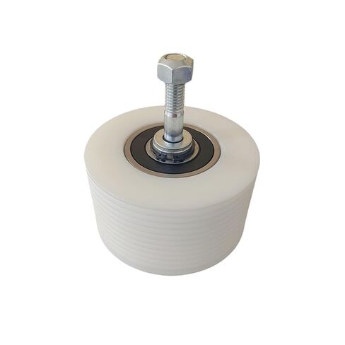 1709757200 Escalator Belt Roller OD110mm W60mm 6305-2RS 12Grooves with Axle Pulley in Saudi Arabia