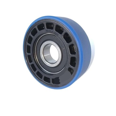 Escalator Step Roller 75 * 23.5 * 6204 75x23.5-6204 Blue Keel Frame Wheel OD 75mm W 23.5mm Bearing 6204RS Replace DEE4008754 in Saudi Arabia