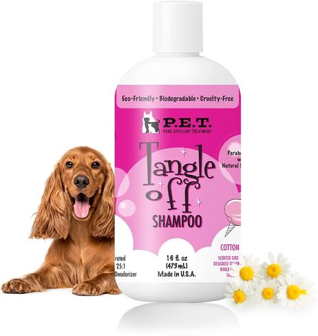 P.E.T. Muddy Dog Deep-Clean Shampoo — Shea Butter, Papaya & Kiwi Blend — 10 : 1 Concentrated Moisturizing, Degreasing & Deodorizing Formula — Cosmetic Grooming (Not a Pesticide) — 16 oz in Kuwait