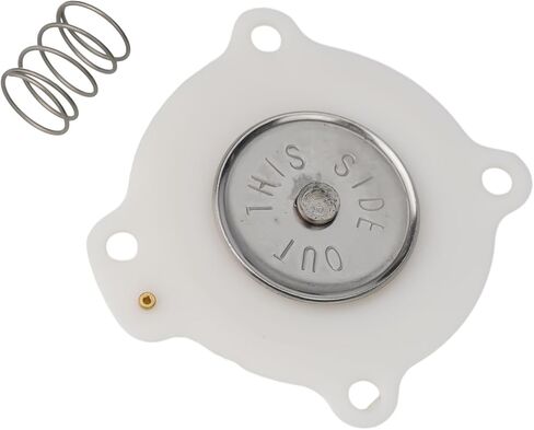 طقم إصلاح الحجاب الحاجز لصمامات نبض ASCO C113443 C113444، لوحة من الفولاذ المقاوم للصدأ وخانق نحاسي، متوافق مع أحجام G353A041 SCG353A043 G353A042 SCG353A044، مقاس 3/4 بوصة و1 بوصة (C113444) in Kuwait