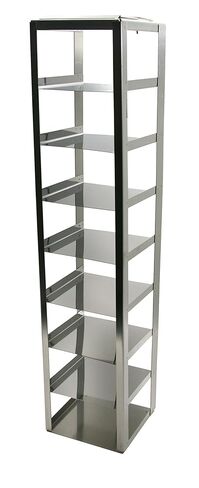 Heathrow Scientific HD2862D Steel Standard Chest Freezer Vertical Rack with 8 Shelves, For 3" Box Height in Saudi Arabia