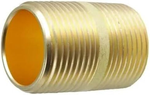 2PK 3/4" MIP x 1-1/2" Brass Pipe Fittings Close Nipple Adapter LFA-878 in Saudi Arabia