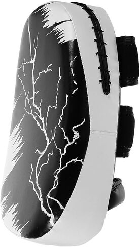 Cabilock Taekwondo Kick Shield and Boxing Punching Pad, Explosion-Proof Pu Material, Black and White Martial Arts Strike Training Gear for Muay Thai, Kickboxing, Karate, MMA, and Taekwondo in Saudi Arabia
