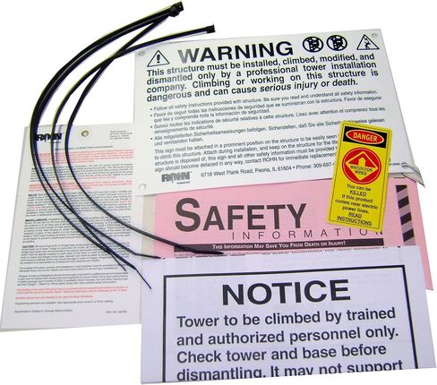 مجموعة برج ROHN 25G مقاس 30 بوصة + حامل منزلي HB25BG in Kuwait