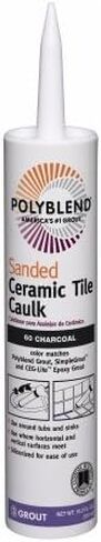 Polyblend-Sanded PC6010S-6 10.5 Oz Charcoal Sanded Ceramic Tile Caulk in Saudi Arabia