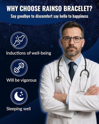 سوار RainSo المغناطيسي للرجال، كماشة العقرب، سوار من الفولاذ المقاوم للصدأ من الخشب المغناطيسي بثلاثة صفوف، يأتي مع أداة إزالة الارتباط المجانية وصندوق هدايا المجوهرات - (أسود وأحمر) in Kuwait