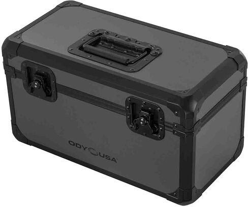 Black Gray KROM Record/Utility Case for 120 7" Vinyl Records in Saudi Arabia