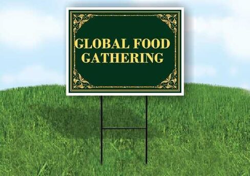 تجمع الغذاء العالمي، عيد القديس باتريك، البرسيم الأيرلندي، أسهم ذهبية فاخرة، إطار على شكل حرف A، مزدوج الجوانب، مقاس 23 × 23 بوصة. in Kuwait