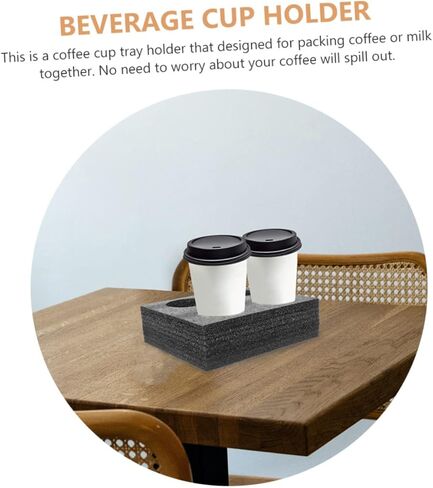 4 Pcs Pearl Cotton Cup Holder Camper Van Accessories Portable Coffee Mug Glass Drinking Bottle Cup Holders for Motorhomes Car Stand Beverages Takeout Cup Tray Fixture re-usable in Saudi Arabia
