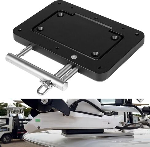 010-12832-61 Quick Release Bracket Plate Mount System Replacement for Garmin Force Kraken Trolling Motor, 010-12832-60 Marine-Grade Aluminum Bracket, UV Resistant in Saudi Arabia