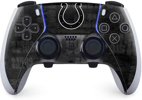 Skinit Decal Gaming Skin Compatible with PS5 DualSense Edge Pro Controller - Officially Licensed NFL Indianapolis Colts Design in Saudi Arabia