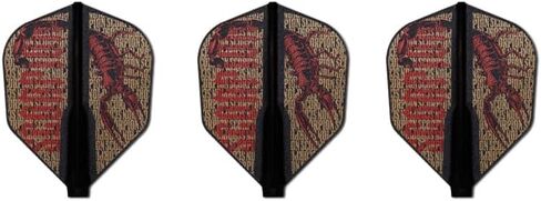 コスモダツ(COSMO DARTS) Fit Flight David Fartam Model Ver. 3 شكل D أسود، fif2561 in Kuwait