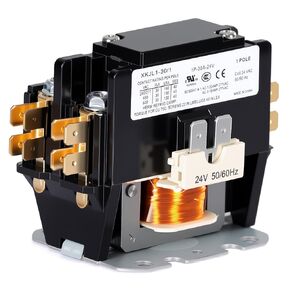 1 القطب 30 أمبير 24 فولت لفائف مكثف مكيف الهواء ضاغط المقاولين لضاغط التيار المتردد وأنظمة التدفئة والتهوية وتكييف الهواء in Kuwait