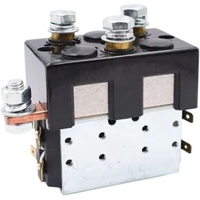 DC Contactor Relay DC88 12V 24V 36V 48V 60V for Electric Vehicle Forwarding and Reversing DC Motor (Color : Coil Voltage 12VDC, Size : 2NO2NC) in Saudi Arabia