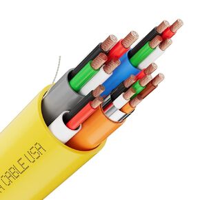 كابل مركب للتحكم في الوصول من SYSTON - 18/4c+22/3pr OAS+22/2c+22/4c، CMP/CL3P/FT6، موصلات نحاسية مجدولة، OSDP & Wiegand متوافق مع طاقة القفل، وقارئ البطاقات، وملامسة الباب، وطلب الخروج in Kuwait