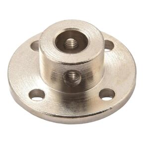 1PC Flange Coupling Connector Rigid Guide Steel Model Coupler Accessory Shaft Axis Fittings for RC Model Motors in Saudi Arabia