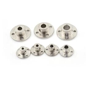 1PC Rigid Flange Coupling Iron Motor Guide Shaft Coupler Motor Connector Set Power Transmission Parts Hardware(4mm) in Saudi Arabia