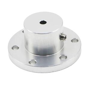 1pc Flange Coupling Optional High Strength Aluminum Alloy Omnidirectional Wheel Flange(8mm) in Saudi Arabia