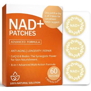 NAD+ Patches Easy to Use Comfortable All-Day Wear Vegan, Water-Resistant 60 Patches in Kuwait