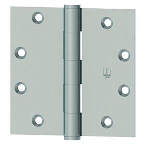 Hager 1191432D 4 × 4 بوصة نقر كامل بخمسة مفاصل وزن قياسي مفصل محمل عادي # 005552 لمسة نهائية من الفولاذ المقاوم للصدأ الساتان in Kuwait