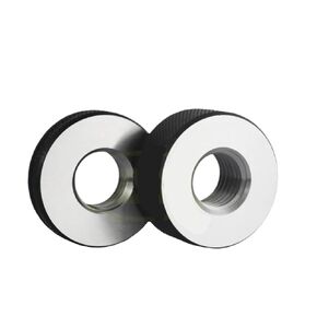 1 Set (1 Pass Gauge + Stop Gauge) 4h 5h 7h Non-Standard Metric fine-Tooth Thread Ring M15-M20(M18X0.5,4h) in Kuwait