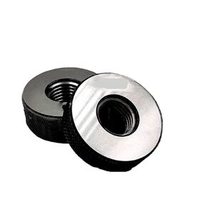 2 Pieces/Set Thread Ring Gauge Pass and Stop Metric 6g M7-M60 Distance 1(M15X1 6g) in Kuwait