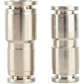 موصل سريع هوائي نحاسي كامل مع مقابس قطر متغير مباشر أنبوب هواء PU8/PG12-8 1 قطعة (PU10) in Kuwait