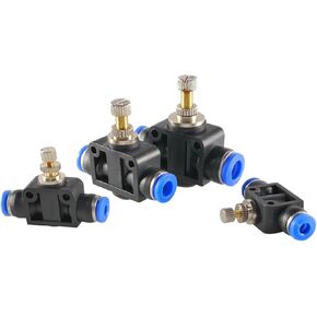 Pneumatic Quick Plugs Connector SA4/6/8/10 Pipeline Type One-way Throttle Valve Air Pipe 1Pcs(SA8) in Saudi Arabia