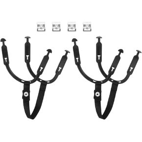 GARVALON Universal Helmet Chin Strap Replacement Kit 2pcs, Adjustable Hard Hat Elastic Strap with Ice Hockey Ear Loop Repair for Football, Construction Sports Helmets in Kuwait