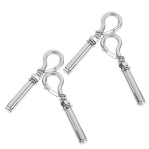 Holibanna 4pcs Stainless Steel Expansion Bolts Screw Expansion Tube for Manhole Cover Heavy Duty Spring in Kuwait