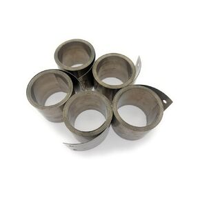 SUS301 زنبرك ثابت القوة، حمل 33 رطل، معرف 1.78 بوصة، OD 2.22 بوصة، الطول الإجمالي 52 بوصة، الطول الممتد 46 بوصة، عرض المادة 2 بوصة، سمك المادة 0.025 بوصة، عبوة من 5 قطع in Kuwait