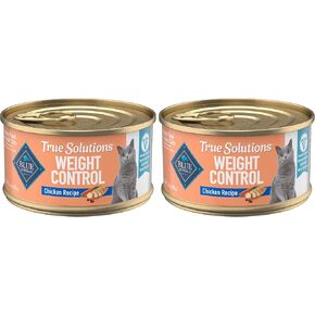 Blue Buffalo الحلول الحقيقية السيطرة على الأطعمة القطة الرطبة للقطط البالغة ، مصنوعة من المكونات الطبيعية والدجاج و 3 أوقية. العلب (24 عدد) in Kuwait