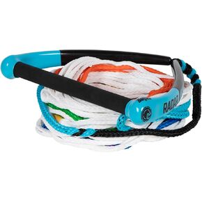 Radar Control Pkg Waterski Rope, 13 in. Team Std Handle w/8-Sect. Mainline, Blue/Black in Kuwait