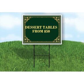 طاولات الحلوى بدءًا من 50 دولارًا أمريكيًا لعيد القديس باتريك، البرسيم الأيرلندي، أسهم ذهبية فاخرة على شكل حرف A، جانب واحد مقاس 23 × 23 بوصة. in Kuwait