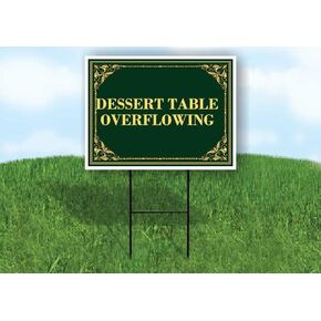 طاولة الحلوى تفيض يوم القديس باتريك البرسيم الأيرلندي سهام ذهبية فاخرة على شكل حرف A من جانب واحد مقاس 23 × 23 بوصة. in Kuwait