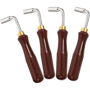 Abaodam 4pcs Dulcimer Tuning Wrench Set Durable Instrument Wrench for Efficient String Tuning Fit for Multiple Dulcimer Types for Musicians and Educational Use in Kuwait