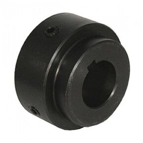 2 of 7/8"" Round Bore Weld on Hub for V Series (1-1/8"" Diameter w/ 3/16"" Keyway) Farmer Bob's Parts WSH10014, Black in Saudi Arabia