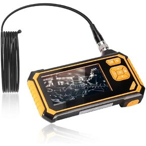8MM Dual Lens Industrial Endoscope, Snake Borescope, 6 LED Lights, 4.3inch IPS Screen, IP67 Waterproof Sewer Pipe Drain Plumbing Inspection Camera(10M/32.8FT Cable) in Kuwait