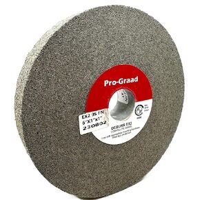 EX2 Convolute Deburring Polishing Wheel - 6" x 1" x 1" 9S Fine Grit Silicon Carbide - Extra Durable - Metal Deburring, Finishing and Polishing Wheel - Convolute - 18040 - (1 Pack) in Kuwait