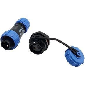 Connector male and female socket set panel mount 2/3/4/5/6/7/9 pins(WK13CP2X-WK13RS2X) in Kuwait