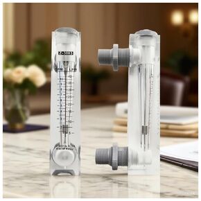 مقياس تدفق اللوحة Z-3000/3001/3002/3003/3004/3005/3006، عبوة واحدة، خيط G، جسم أكريليك شفاف لقياس الزيت/الماء Z-3003 (ذكر G3/4) in Kuwait