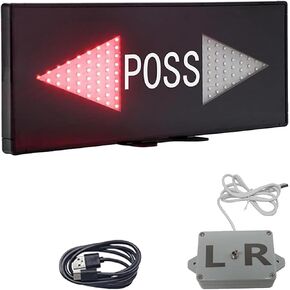 مؤشر حيازة كرة السلة، سهم مؤشر حيازة إلكتروني LED بقدرة 25 وات، مع وحدة تحكم، خرزات مصباح LED عالية السطوع، طريقتان لاستهلاك الطاقة، للمشاجرة والتمرين in Kuwait