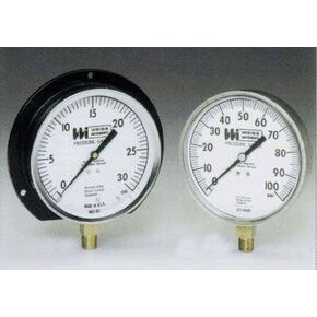 WEISS INSTRUMENTS 4CTS-100-4L تجاري، حامل سفلي، قرص 4-1/2 بوصة، مقياس الضغط، 0-100 رطل لكل بوصة مربعة، 1/4 بوصة NPT in Kuwait