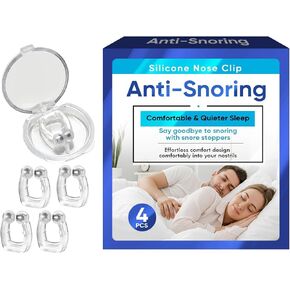 Anti Snoring Devices, Advanced Sleep Support with Comfortable Magnetic Nasal Strips for Improved Breathing, for Quieter Nights & Better Rest in Saudi Arabia
